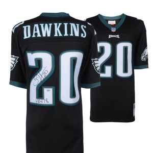 Signed Brian Dawkins Eagles Jersey
